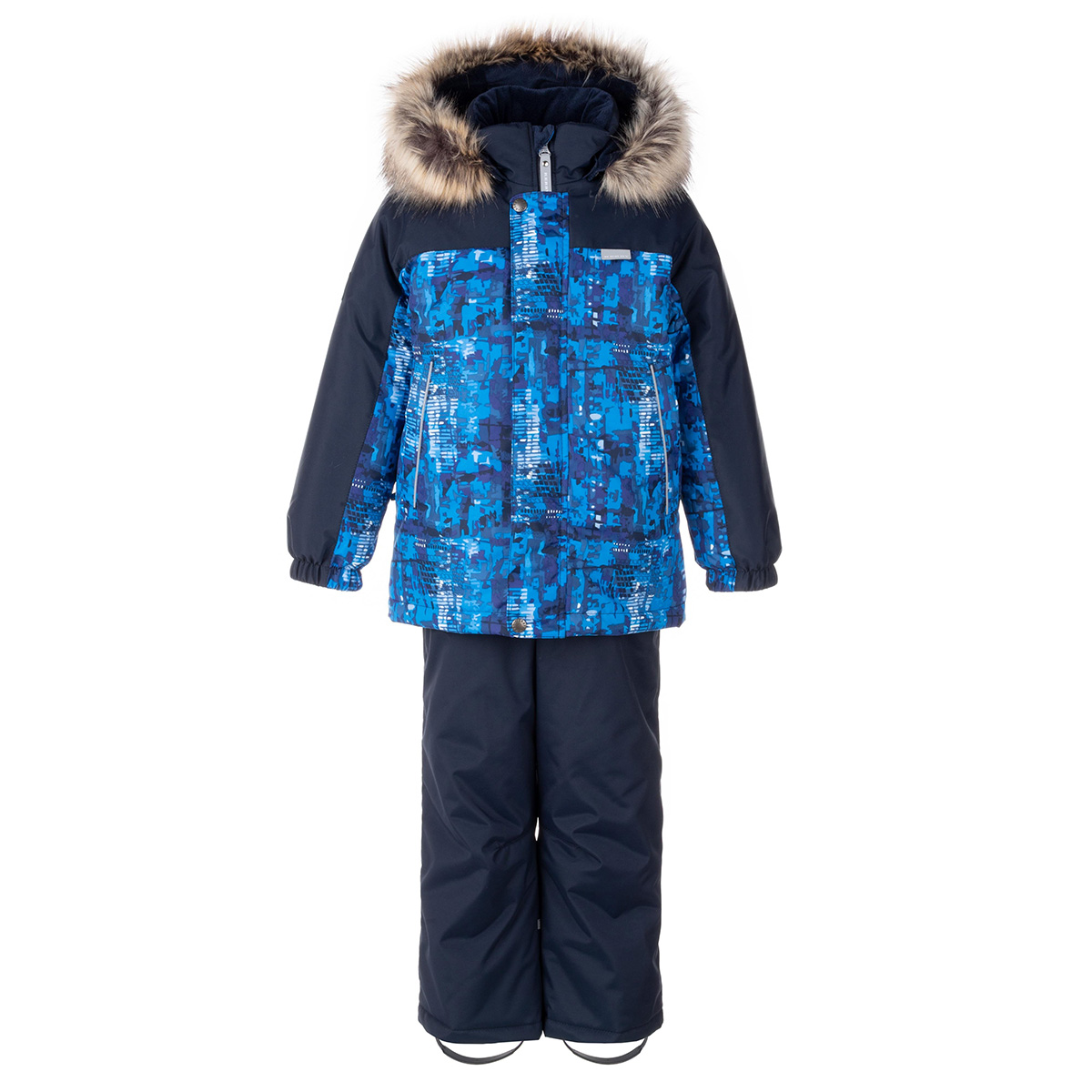 Комплект верхней одежды детский KERRY Romi K23420B, синий, 104