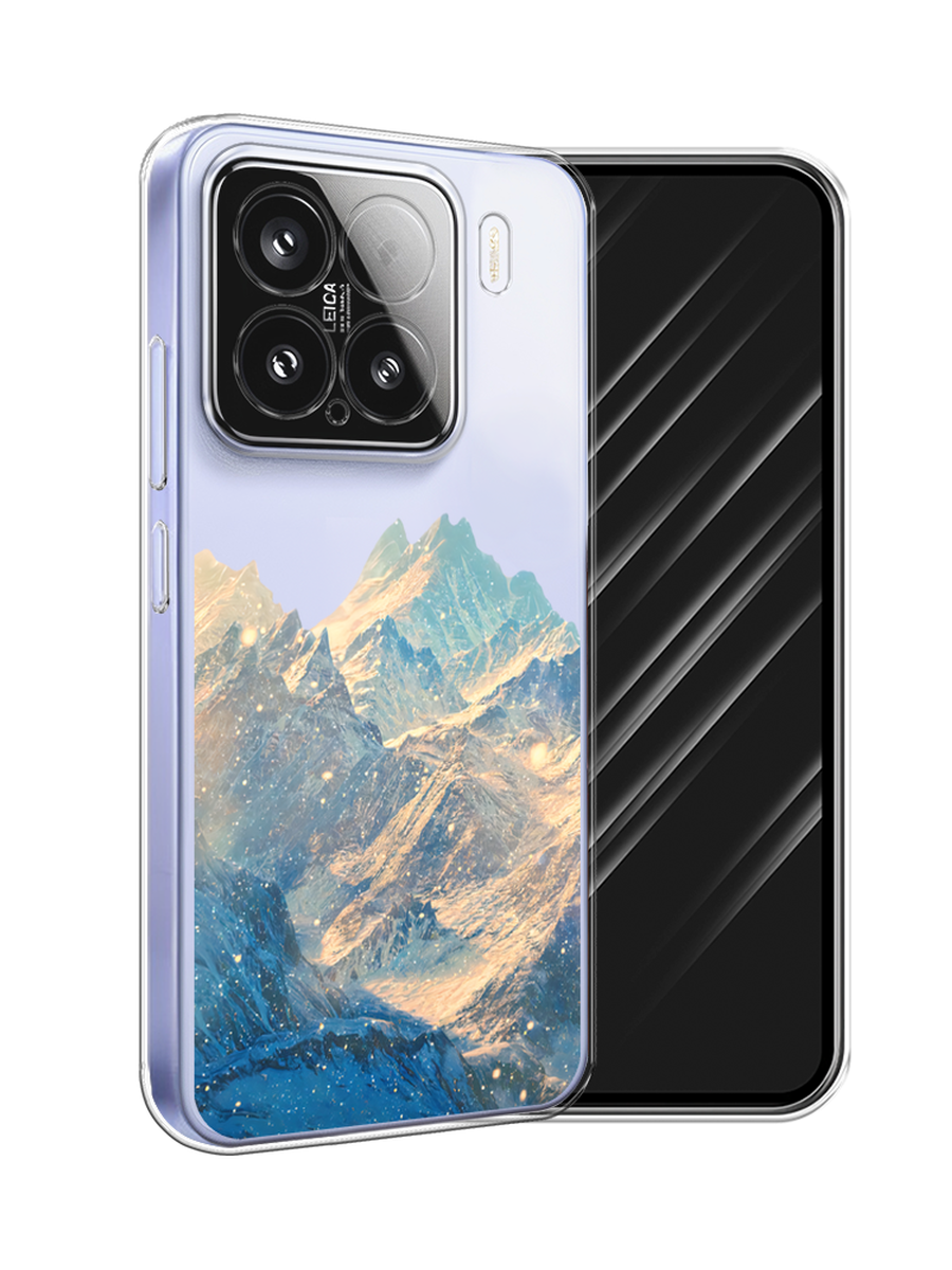 

Чехол Awog на Xiaomi 15 "Горы арт 2", Серый, 323650-1
