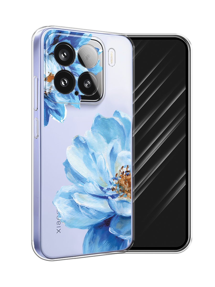 

Чехол Awog на Xiaomi 15 "Голубые клематисы", Голубой, 323650-1