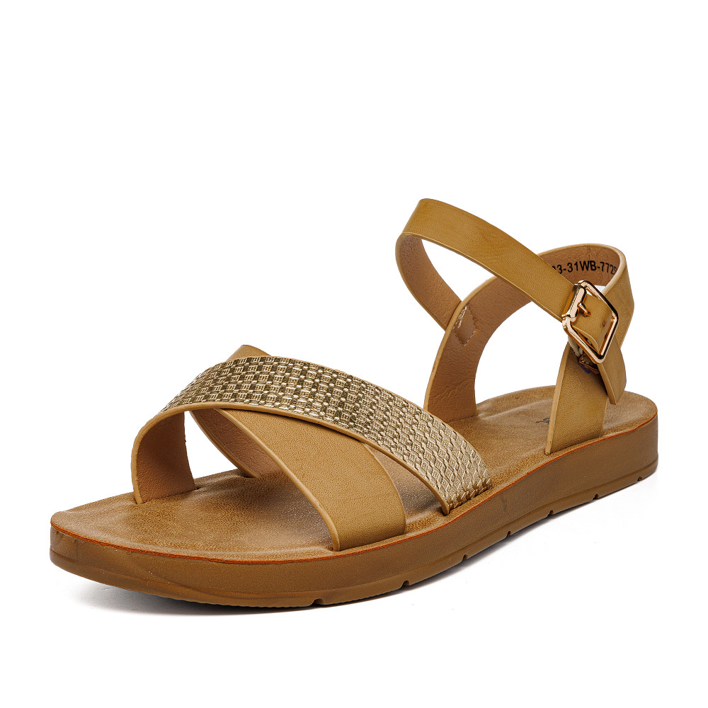 

Сандалии женские INSTREET 203-31WB-772SS бежевые 38 RU, Бежевый, 203-31WB-772SS