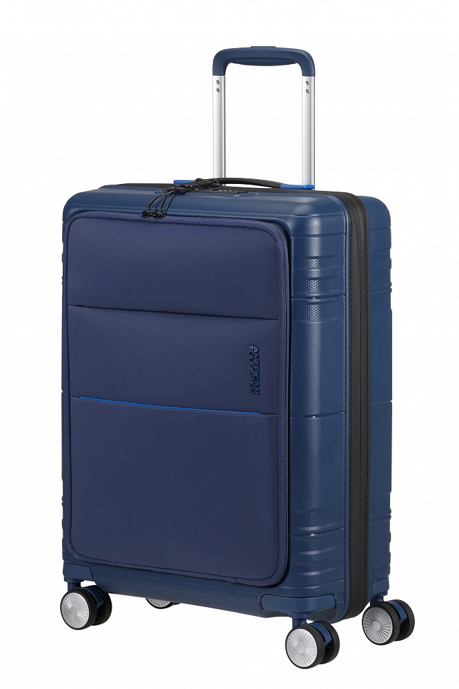 фото Чемодан унисекс american tourister mc4-41001 темно-синий, 40х21х55 см