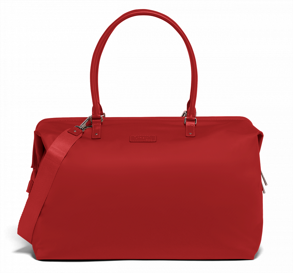 фото Дорожная сумка женская lipault p51-63303 красная, 32х45х21 см