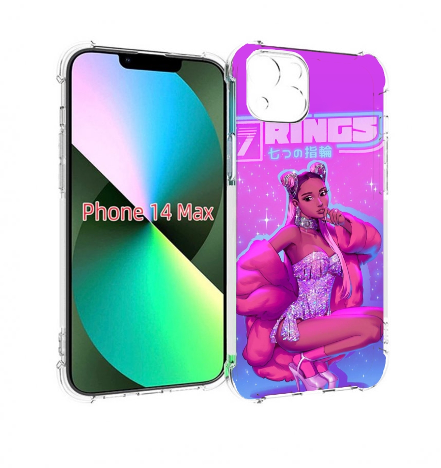 

Чехол MyPads ариана-гранде для iPhone 14 Plus (6.7), Прозрачный, Tocco