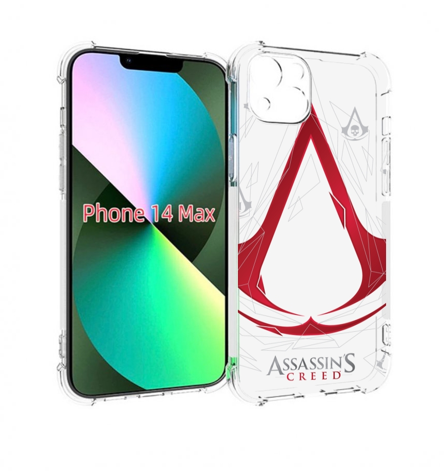 

Чехол MyPads ассасин-крид-знак для iPhone 14 Plus (6.7), Прозрачный, Tocco