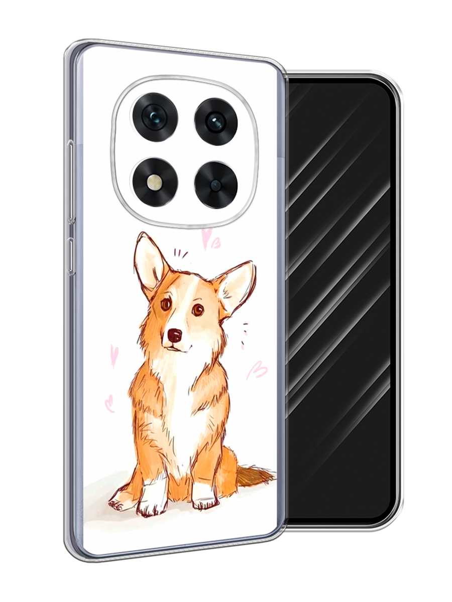 

Чехол Awog на Xiaomi Redmi Note 14 Pro 5G "Корги любовь", Бежевый;белый, 323950-1