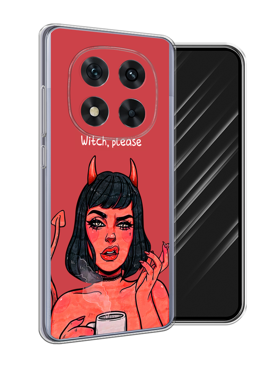 

Чехол Awog на Xiaomi Redmi Note 14 Pro 5G "Evil Girl", Бордовый;черный, 323950-1