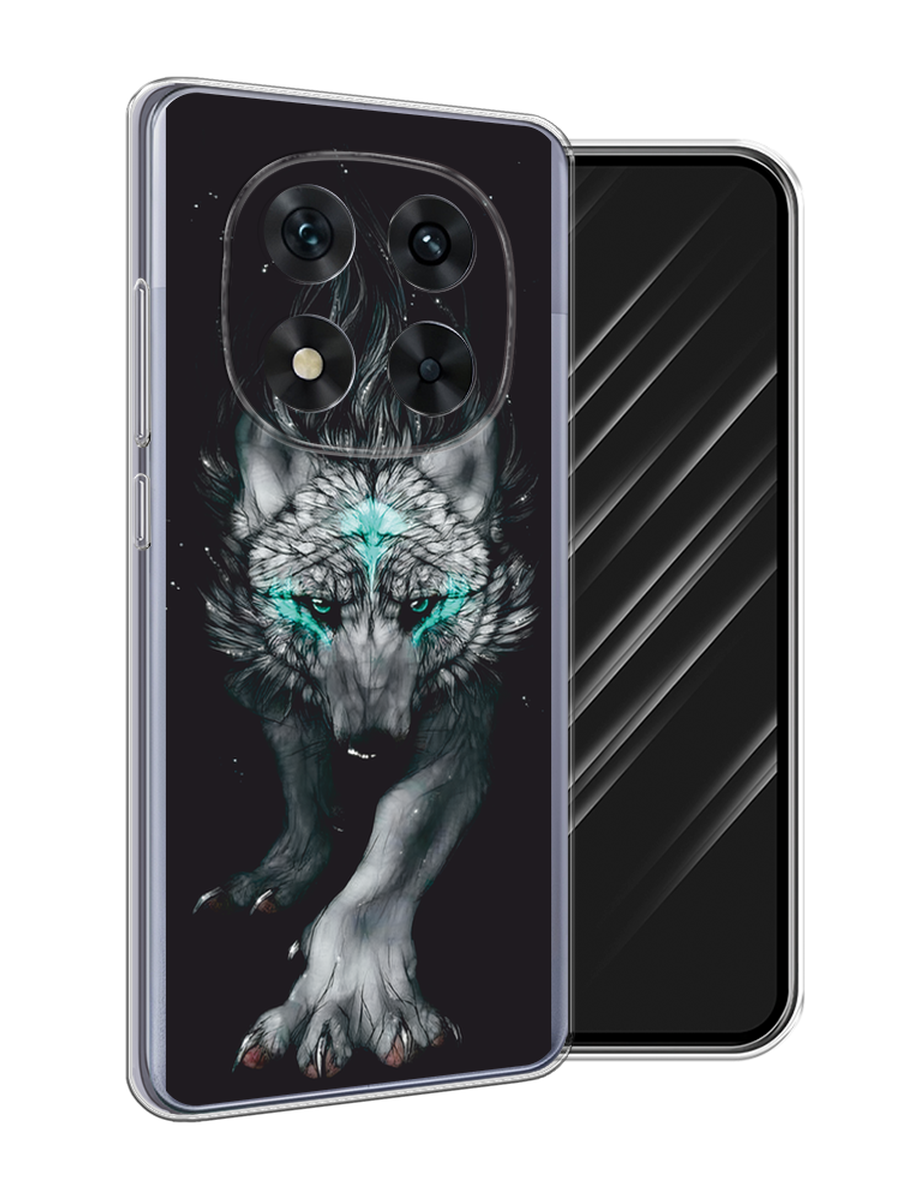 

Чехол Awog на Xiaomi Redmi Note 14 Pro 5G "Волшебный волк", Черный;серый, 323950-1