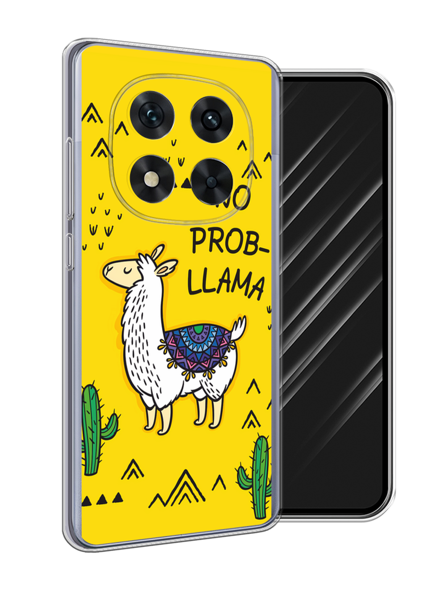 

Чехол Awog на Xiaomi Redmi Note 14 Pro 5G "No probLLama", Желтый;черный;синий, 323950-1