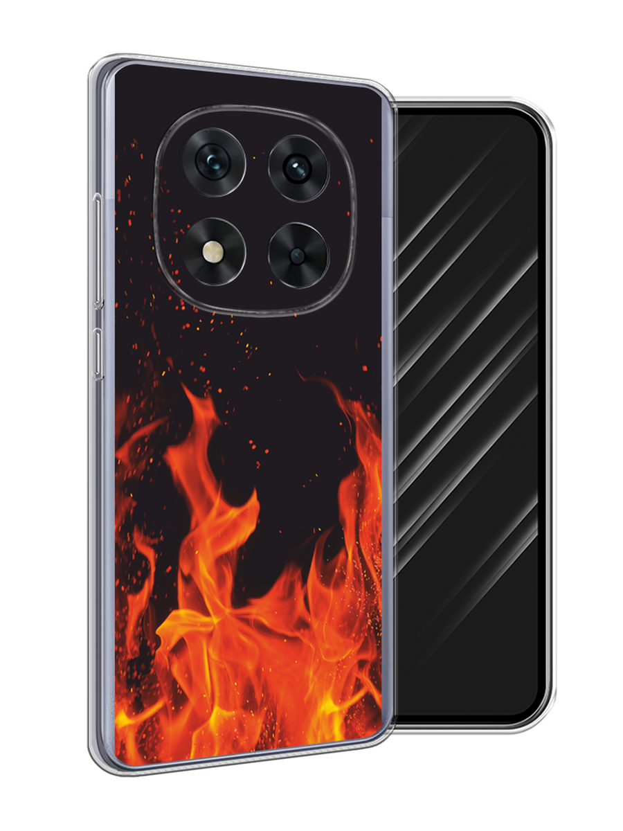 

Чехол Awog на Xiaomi Redmi Note 14 Pro 5G "Все в огне", Оранжевый;черный, 323950-1
