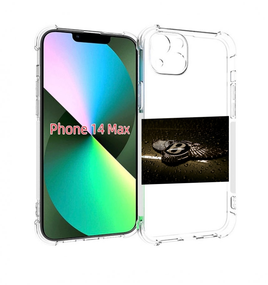 

Чехол MyPads bentley 2 мужской для iPhone 14 Plus (6.7), Прозрачный, Tocco