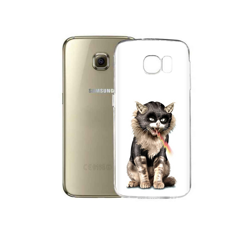 

Чехол MyPads Tocco для Samsung Galaxy C5 Pro дьяволский кот (PT61139.577.341), Прозрачный, Tocco