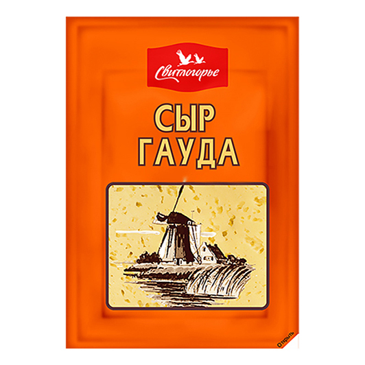 

Сыр Гауда Свитлогорье нарезка, 45%, 150 г