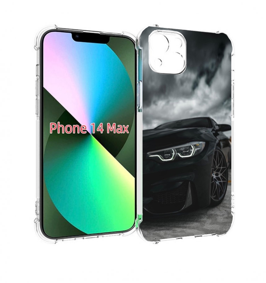 

Чехол MyPads М3 мужской для iPhone 14 Plus (6.7), Прозрачный, Tocco