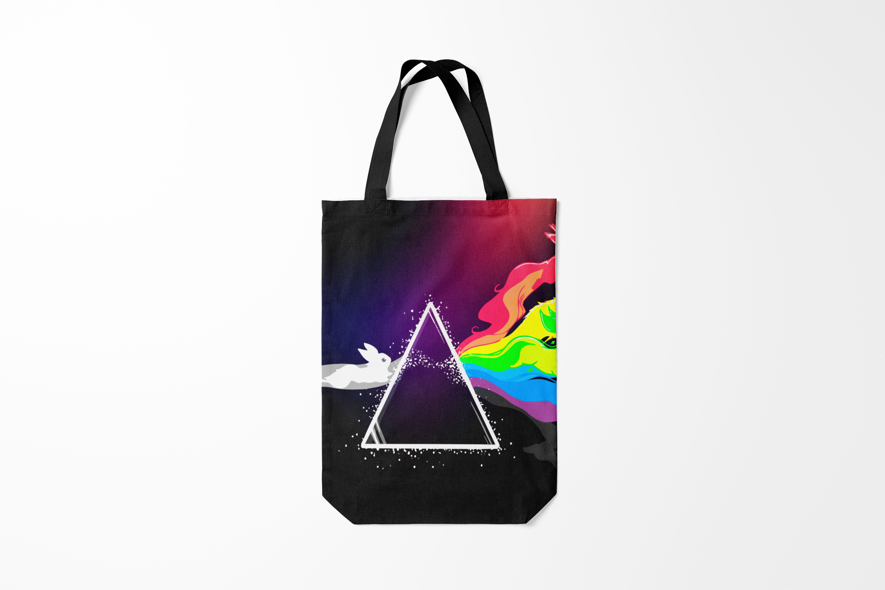 

Сумка шoппер унисекс Burnettie Pink Floyd, черный, Pink Floyd