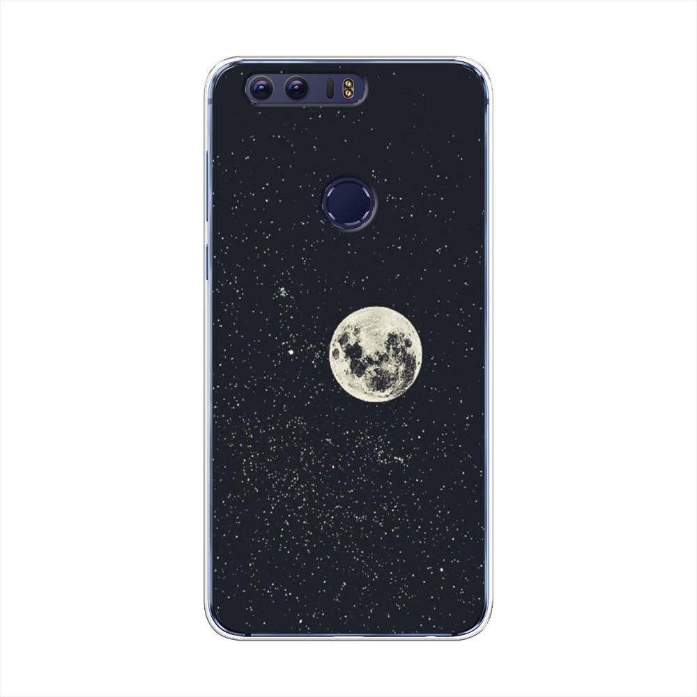 

Чехол на Honor 8 "Полнолуние", Красный, 60950-2