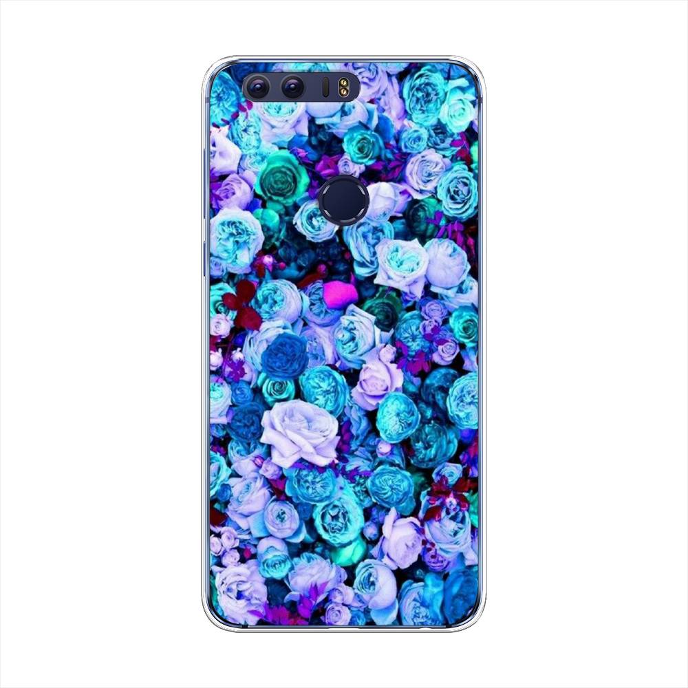 

Чехол на Honor 8 "Цветочный ковер", Фиолетовый, 60950-2