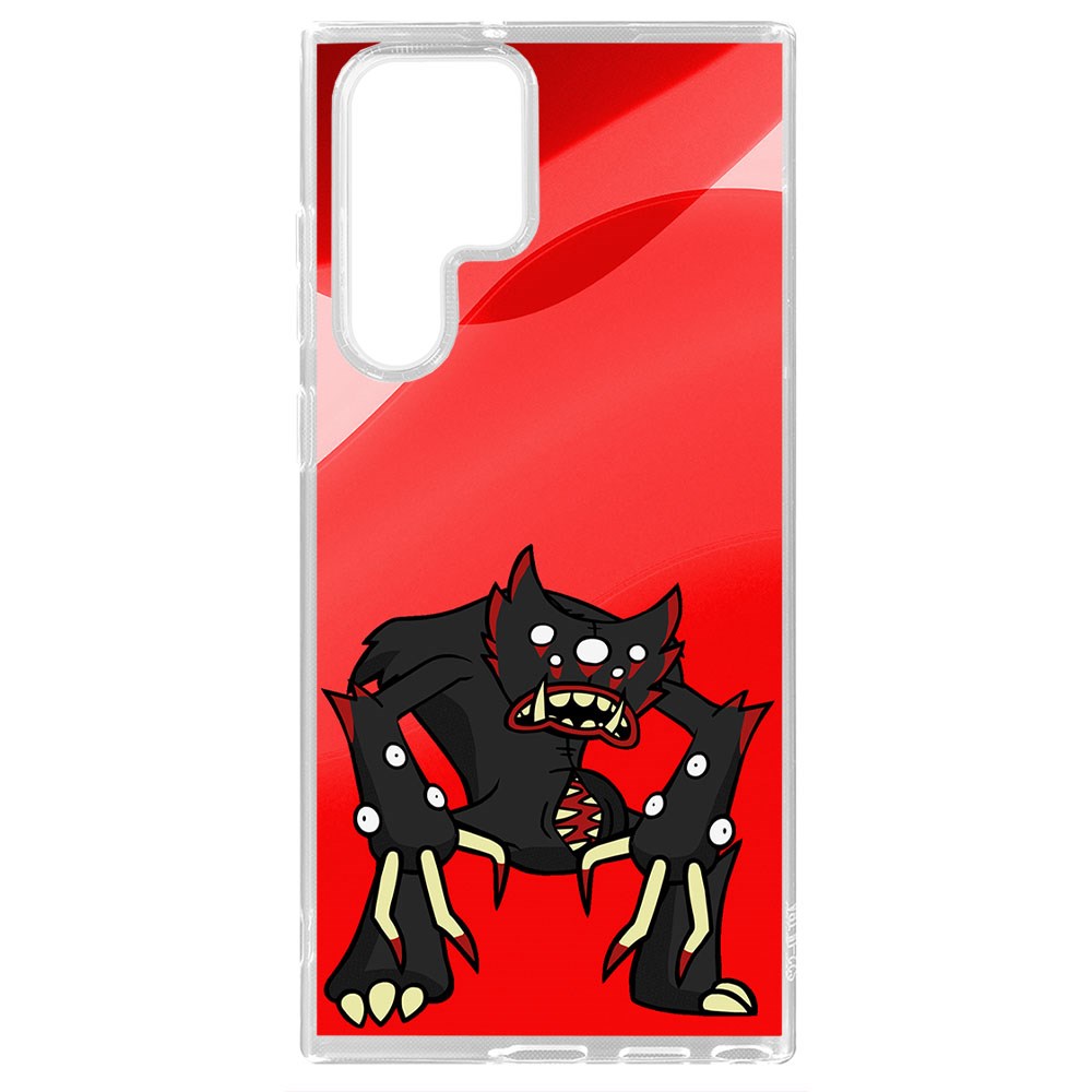 

Чехол-накладка Krutoff Clear Case Хаги Ваги - Килли Вилли для Samsung Galaxy S22 Ultra, Прозрачный