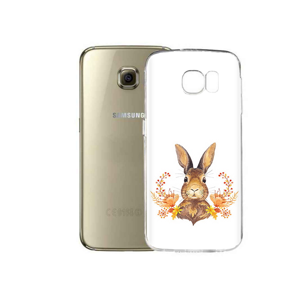 

Чехол MyPads Tocco для Samsung Galaxy C5 Pro зайка в цветах (PT61139.577.349), Прозрачный, Tocco