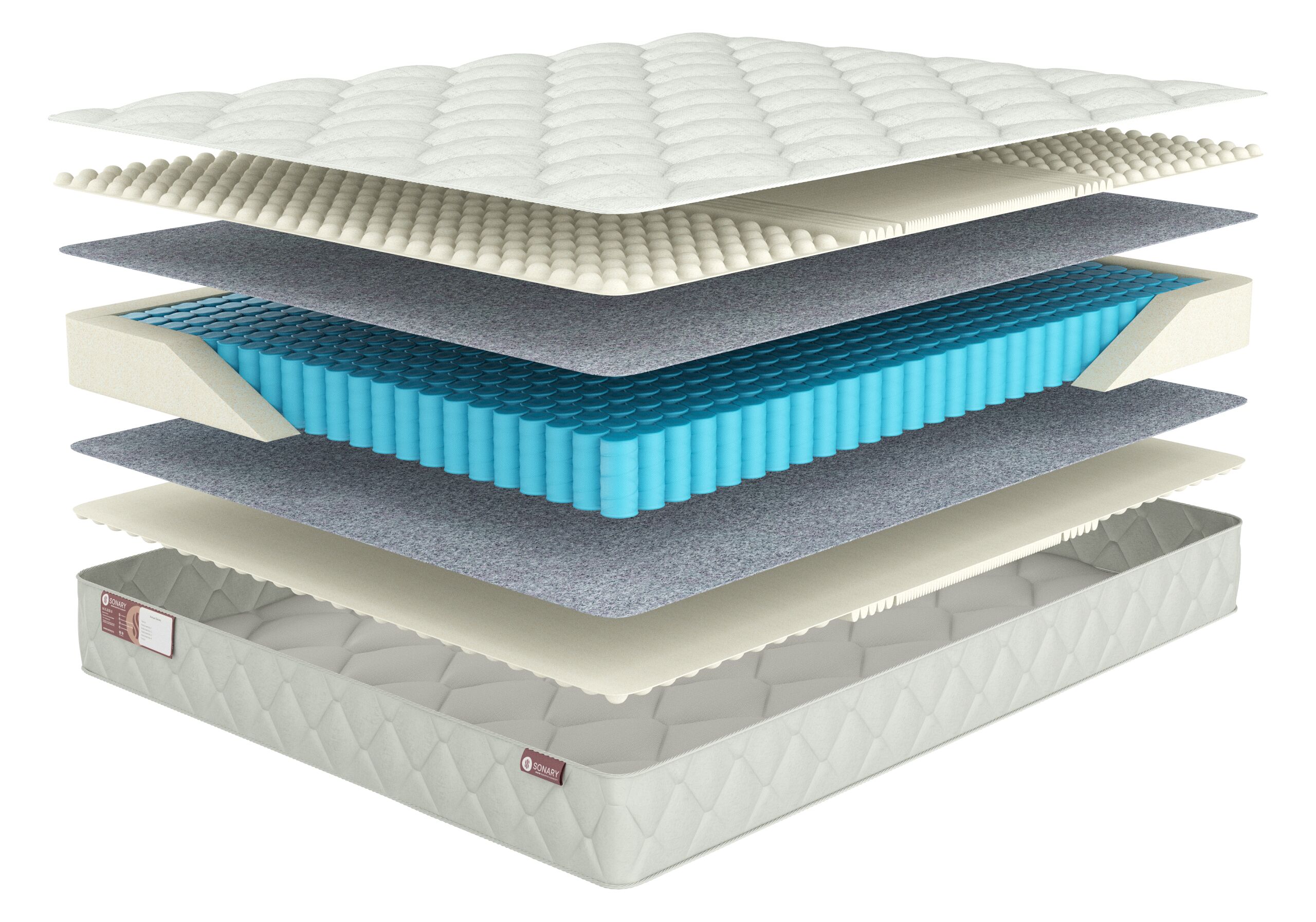 

Матрас Sonary Relax Belp 115х195, Белый, Belp