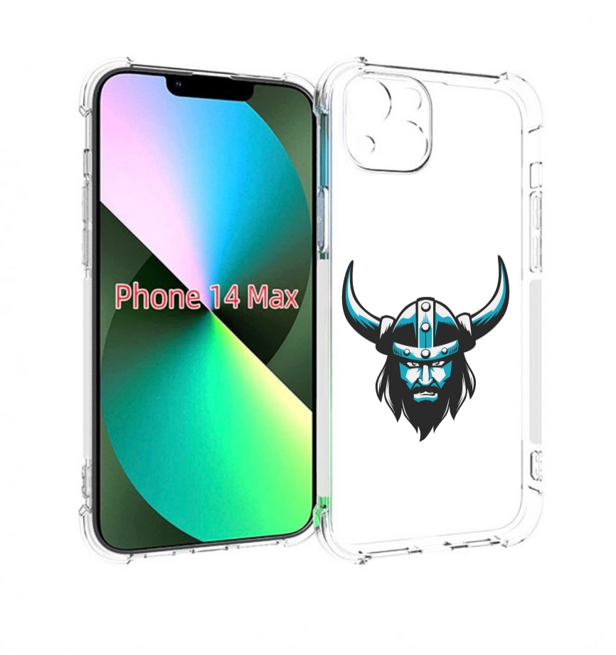 

Чехол MyPads викинг для iPhone 14 Plus (6.7), Прозрачный, Tocco