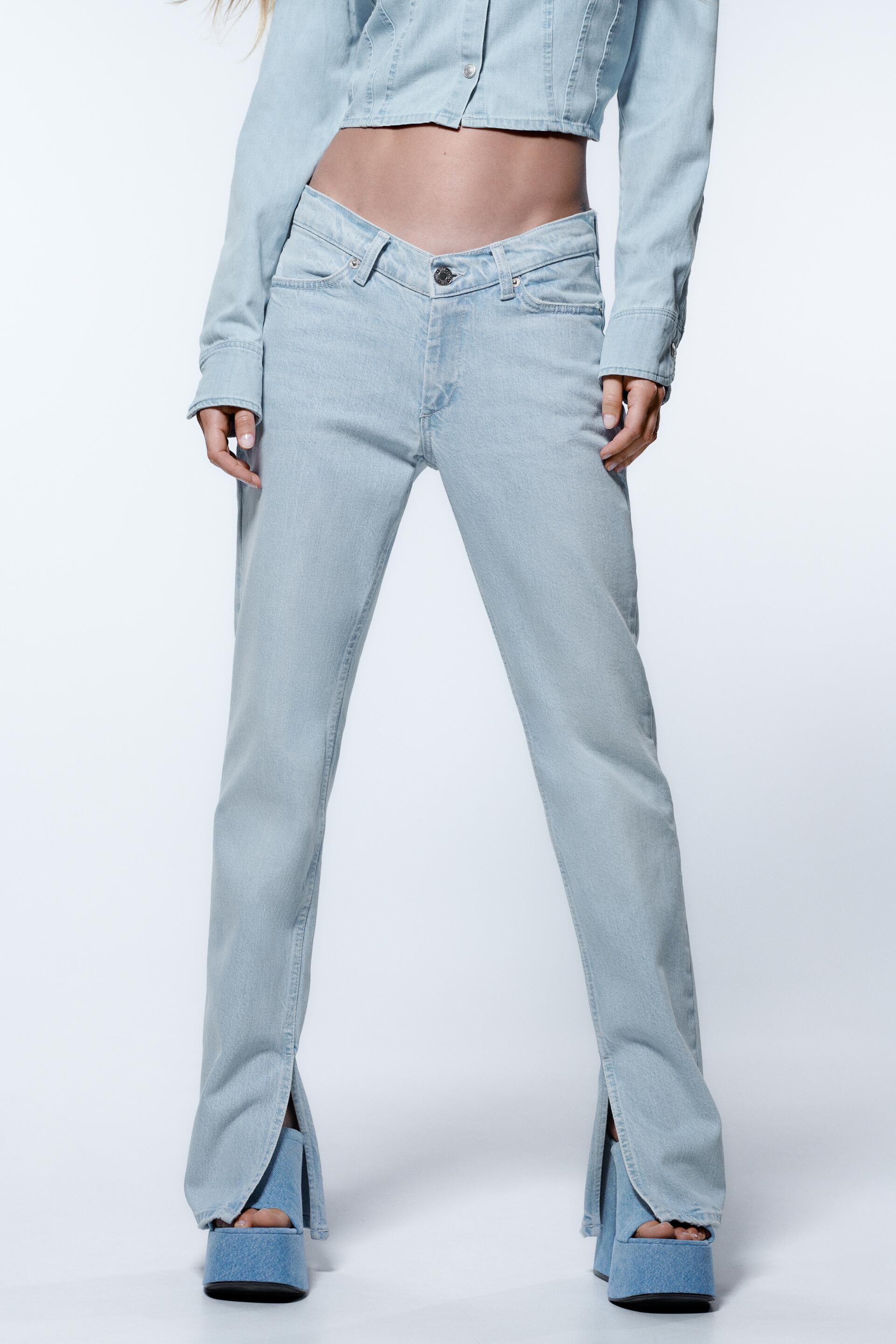 

Джинсы женские ZARA 06688205 синие 34 EU (доставка из-за рубежа), 06688205
