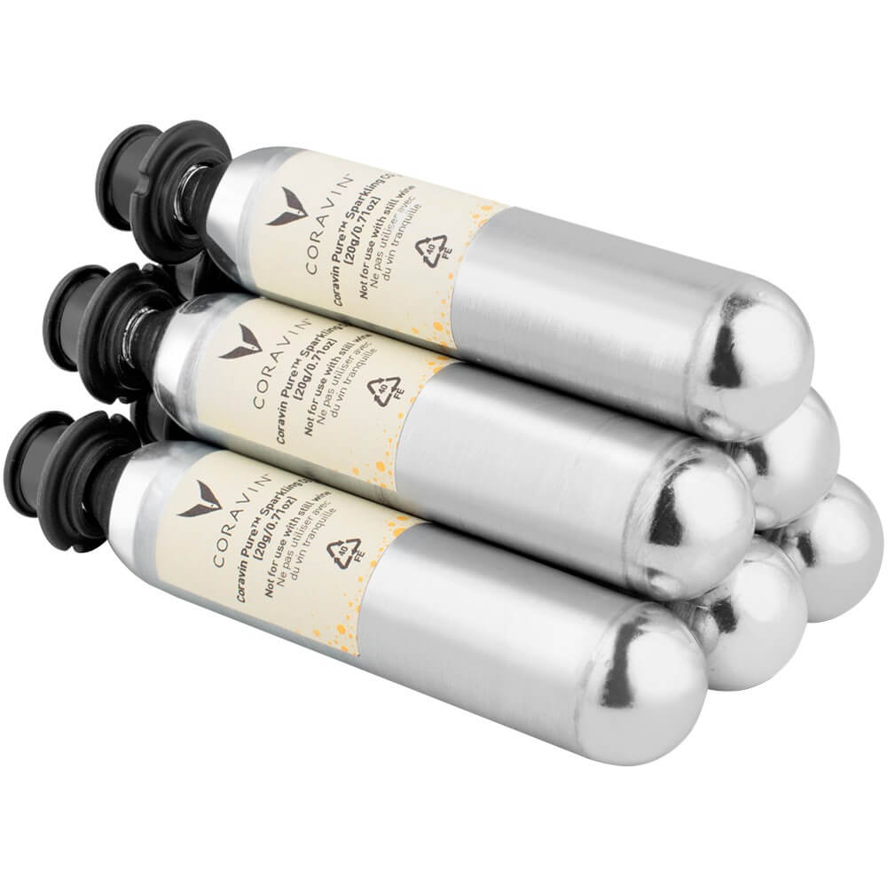 Аксессуар для вина Coravin Sparkling 412030А капсулы с газом СО2