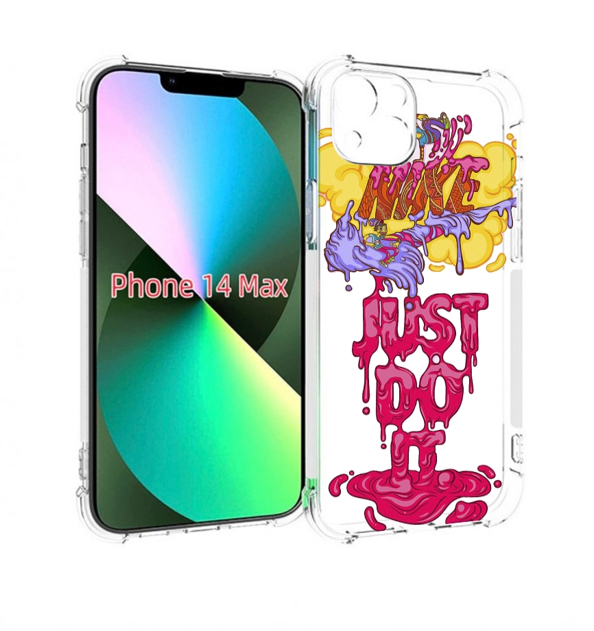 

Чехол MyPads вкусный найк для iPhone 14 Plus (6.7), Прозрачный, Tocco