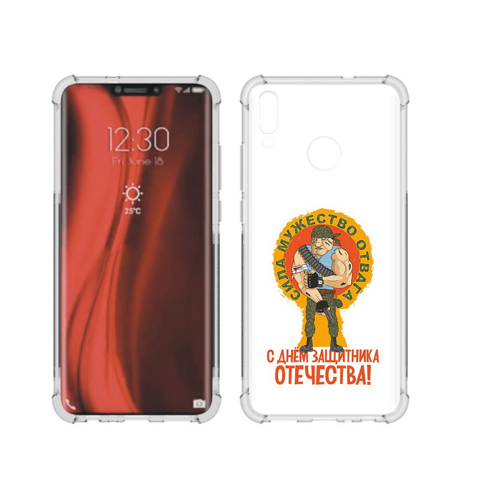 

Чехол MyPads Tocco для Honor 8X 23 февраля военный мужчина (PT118984.69.10), Tocco