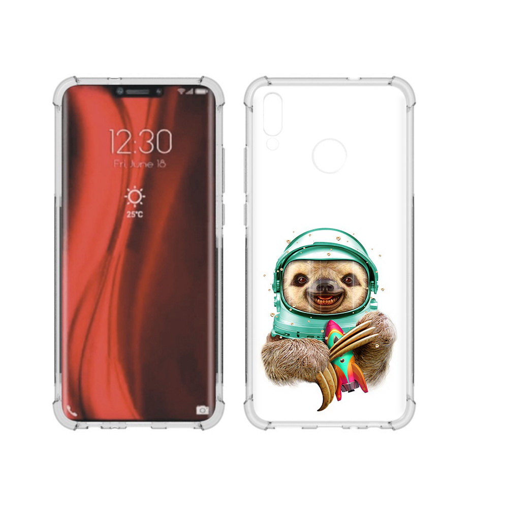 

Чехол MyPads Tocco для Honor 8X Ленивец астронавт (PT118984.69.104), Tocco