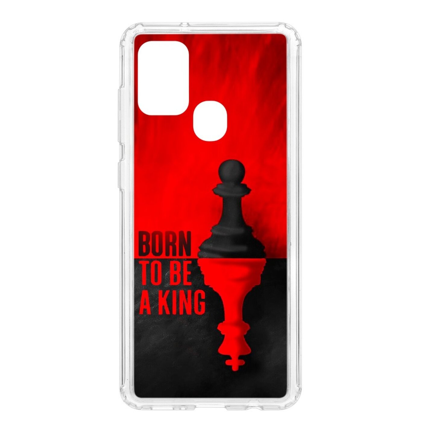 фото Чехол на samsung galaxy a21s kruche print born to be a king кruче