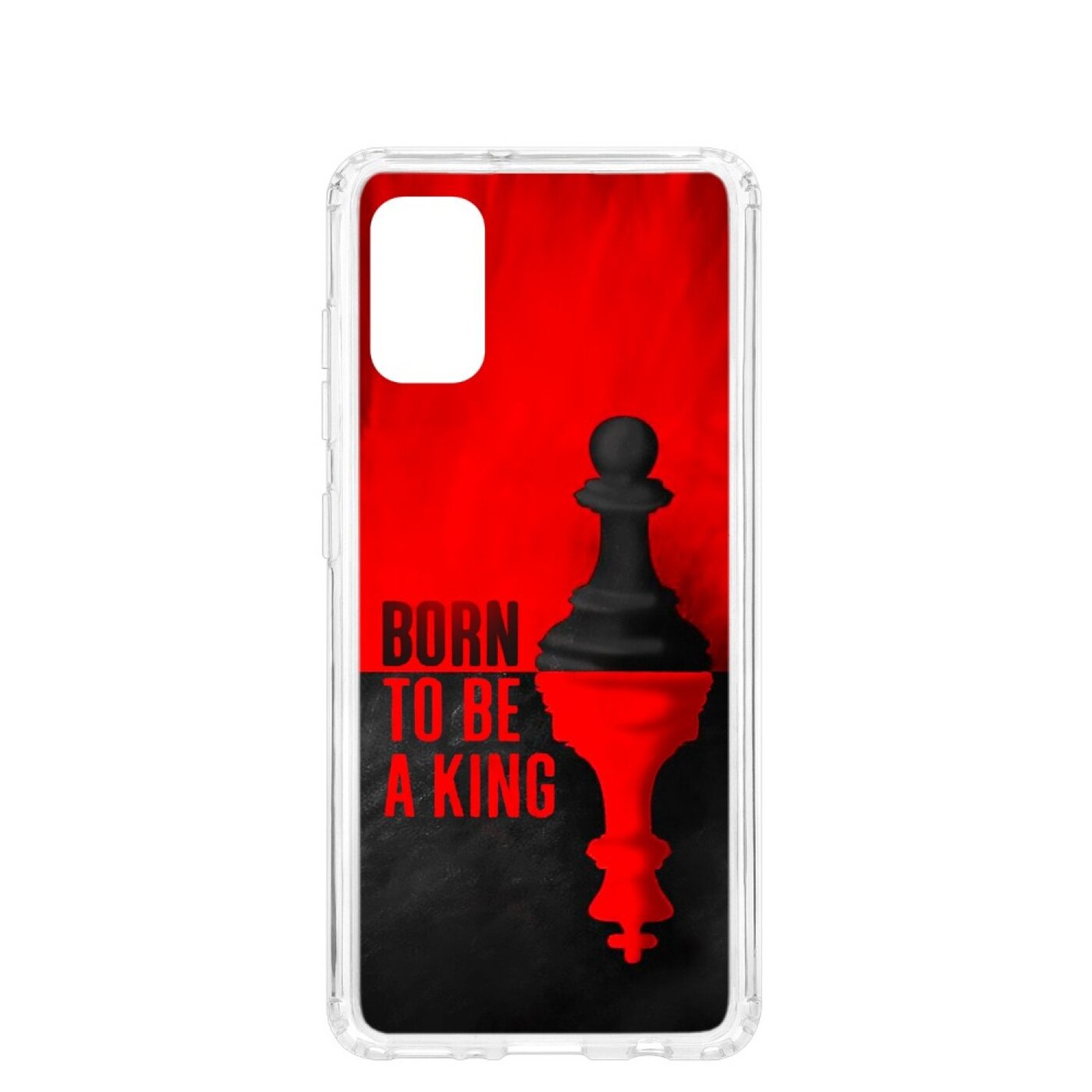 фото Чехол на samsung galaxy a41 kruche print born to be a king кruче