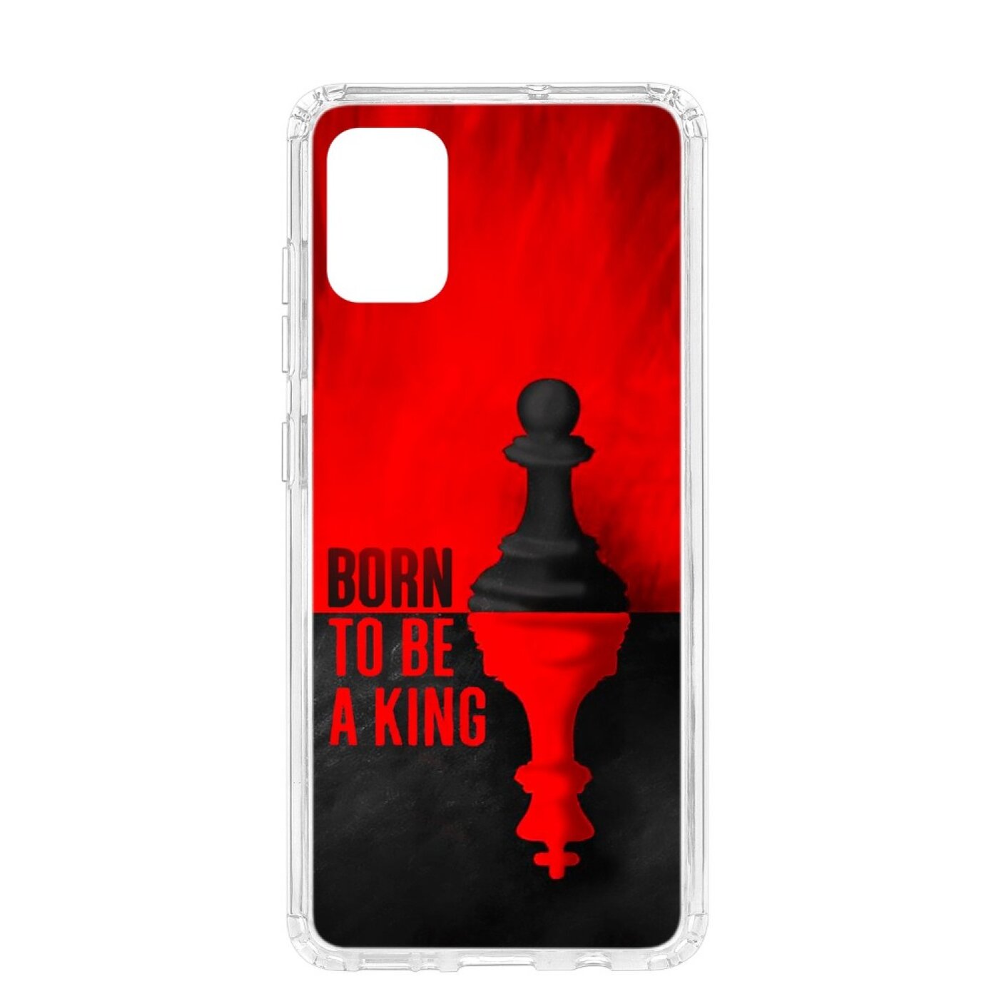 фото Чехол на samsung galaxy a51 kruche print born to be a king кruче