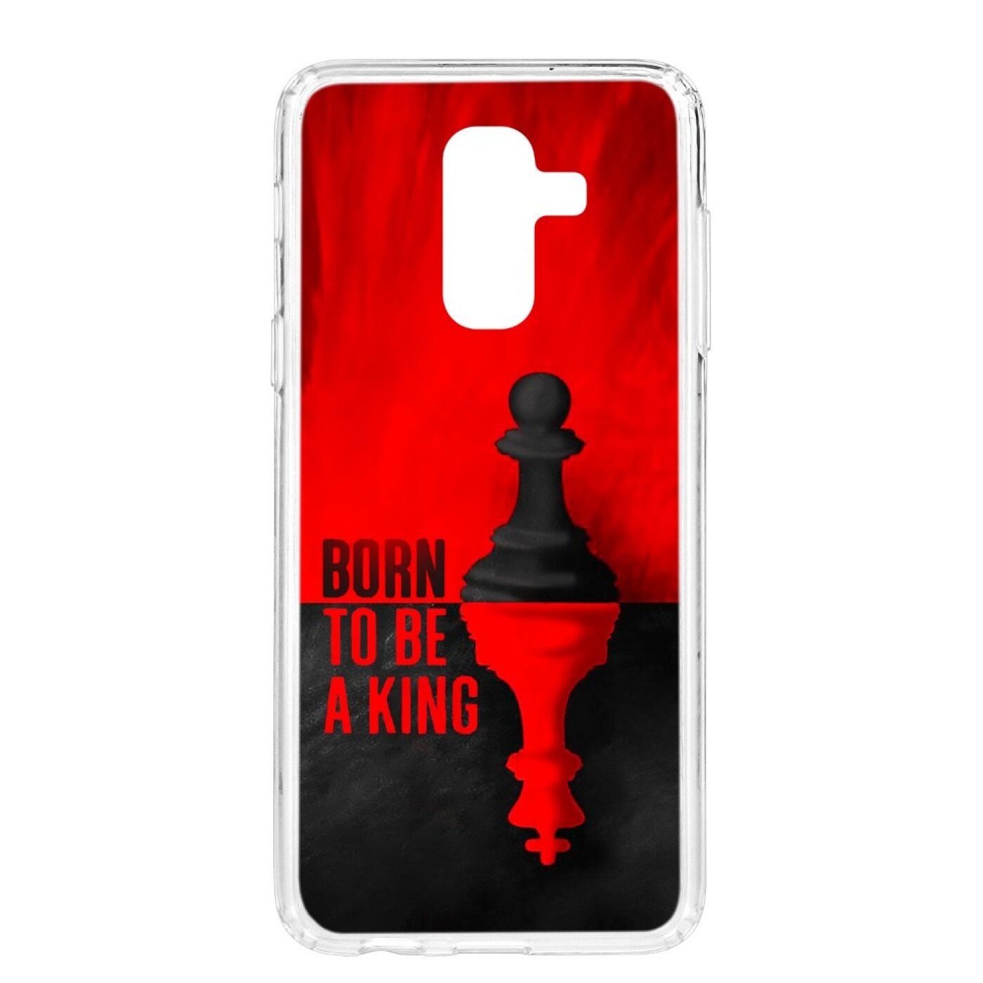 фото Чехол на samsung galaxy a6 plus (2018) a605f kruche print born to be a king кruче