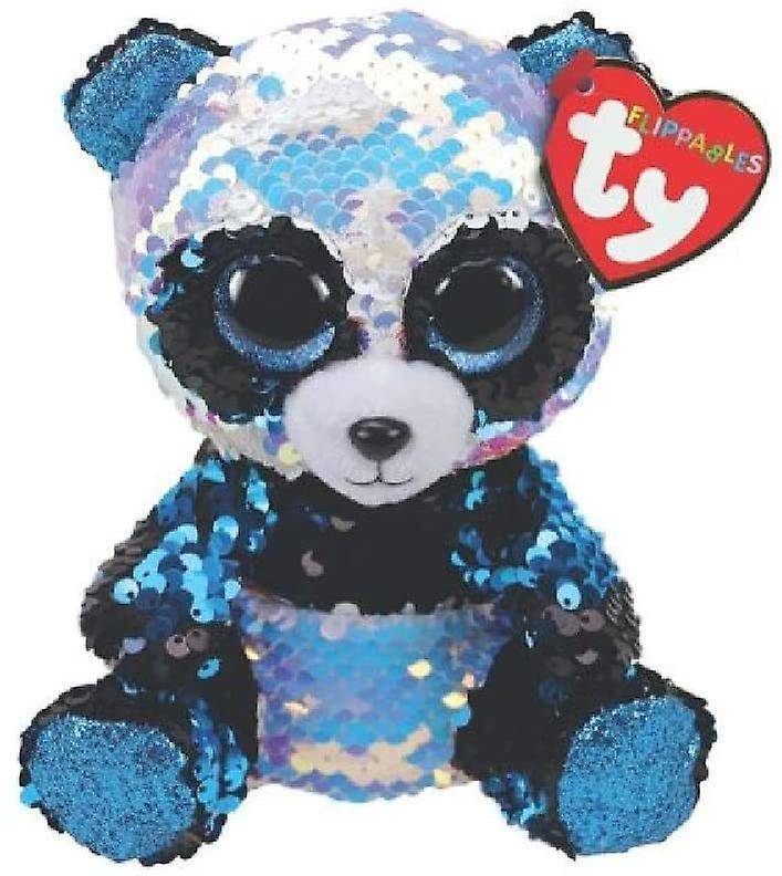 фото Мягкая игрушка ty бамбу панда с пайетками 25см 36777