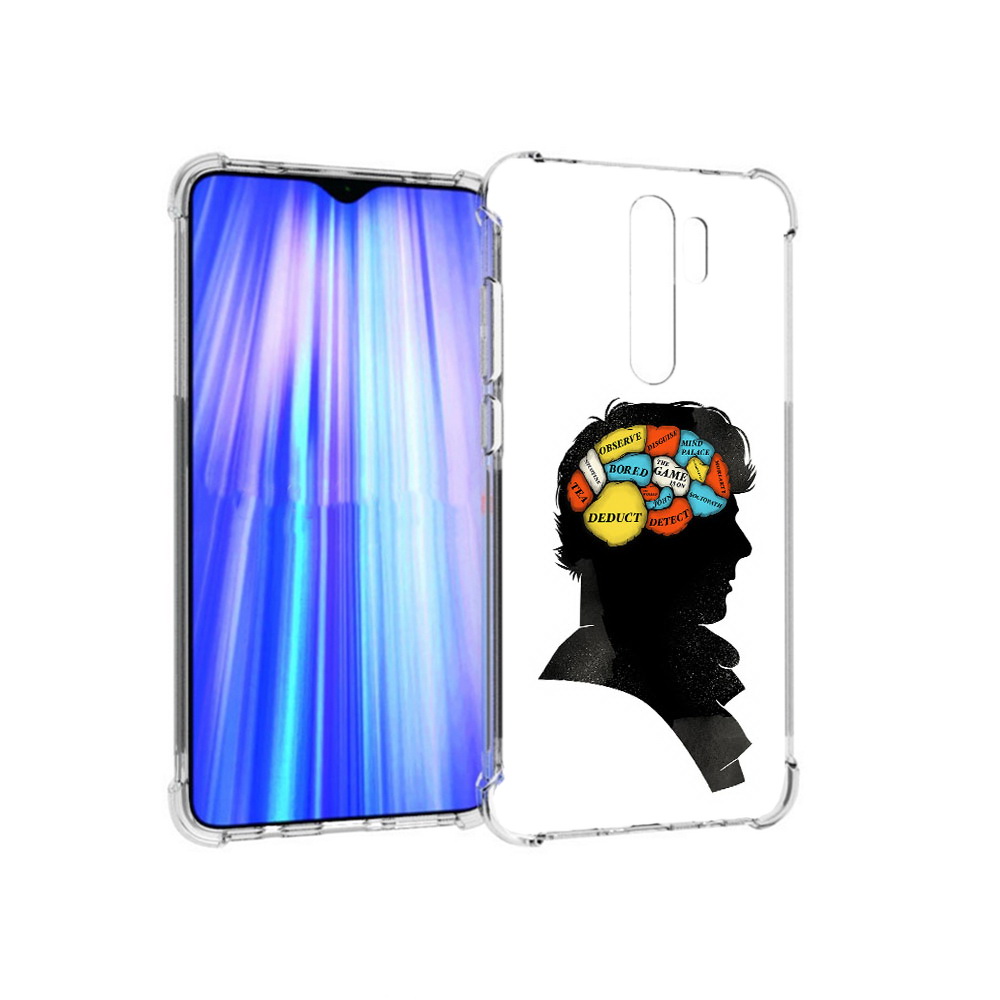 

Чехол MyPads Tocco для Xiaomi Redmi Note 8 Pro темный рисунок (PT135544.276.640), Прозрачный, Tocco