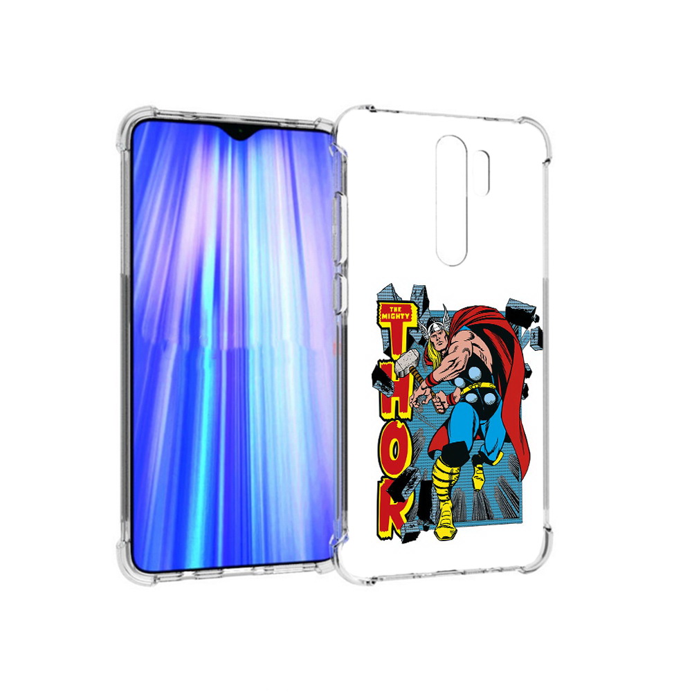 

Чехол MyPads Tocco для Xiaomi Redmi Note 8 Pro тор комикс (PT135544.276.645), Прозрачный, Tocco