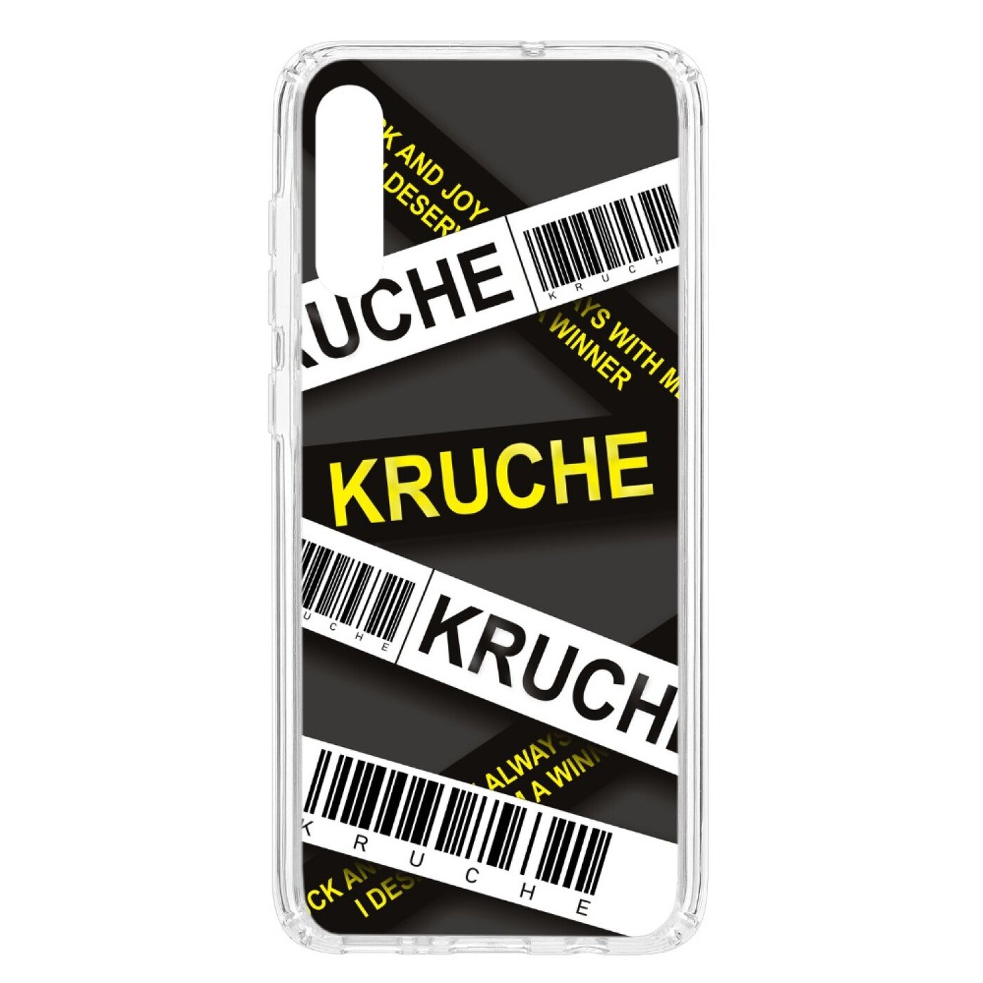 

Чехол на Samsung Galaxy A70 2019 Kruche Print Kruche, Прозрачный;разноцветный