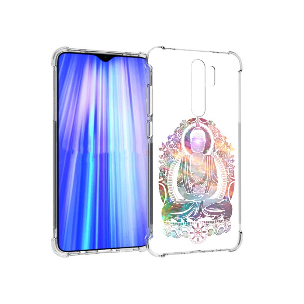 

Чехол MyPads Tocco для Xiaomi Redmi Note 8 Pro умный мужчина абстракция (PT135544.276.651), Прозрачный, Tocco