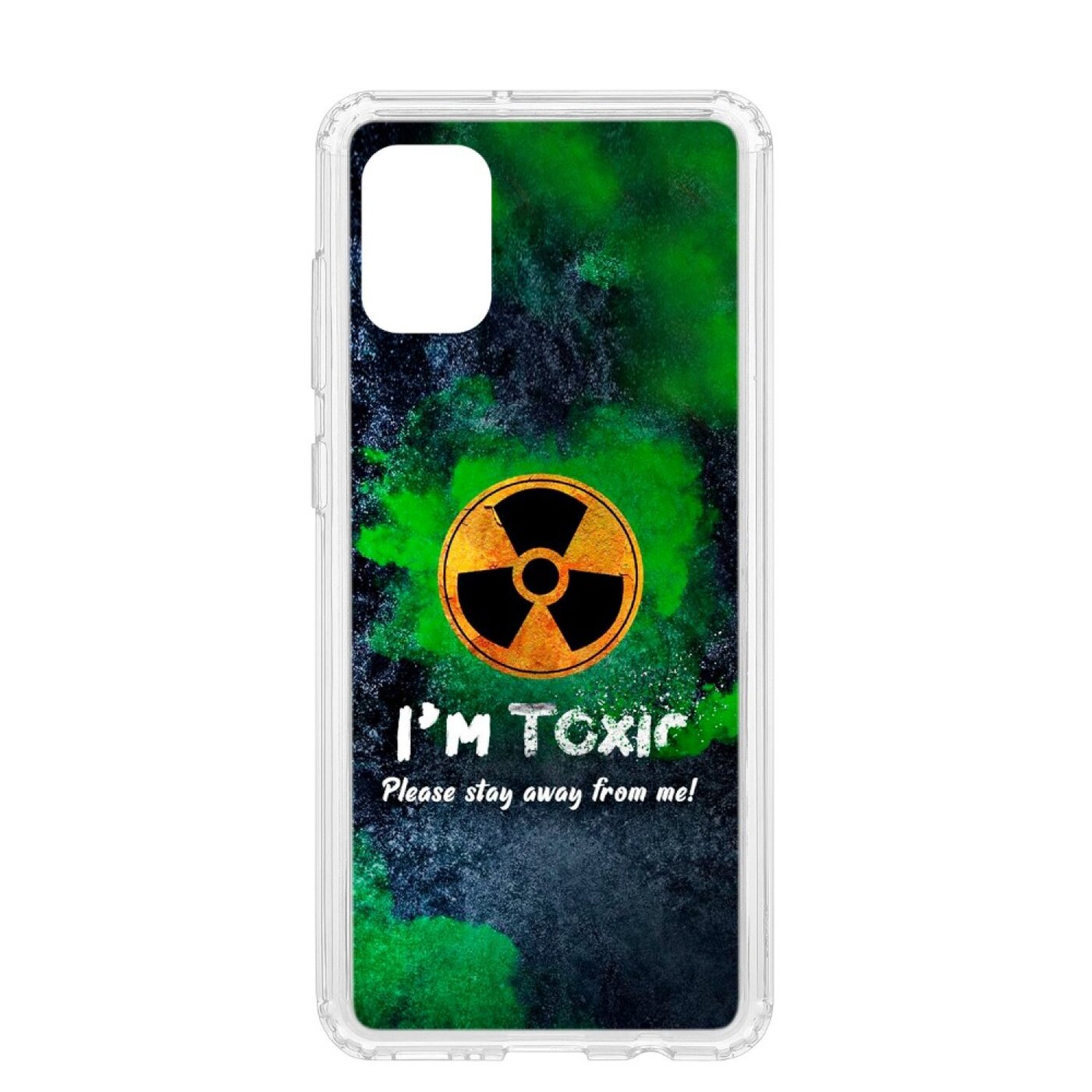 фото Чехол на samsung galaxy a31 kruche print toxic кruче