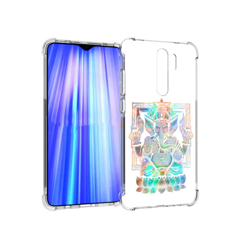 

Чехол MyPads Tocco для Xiaomi Redmi Note 8 Pro умный слон (PT135544.276.654), Прозрачный, Tocco