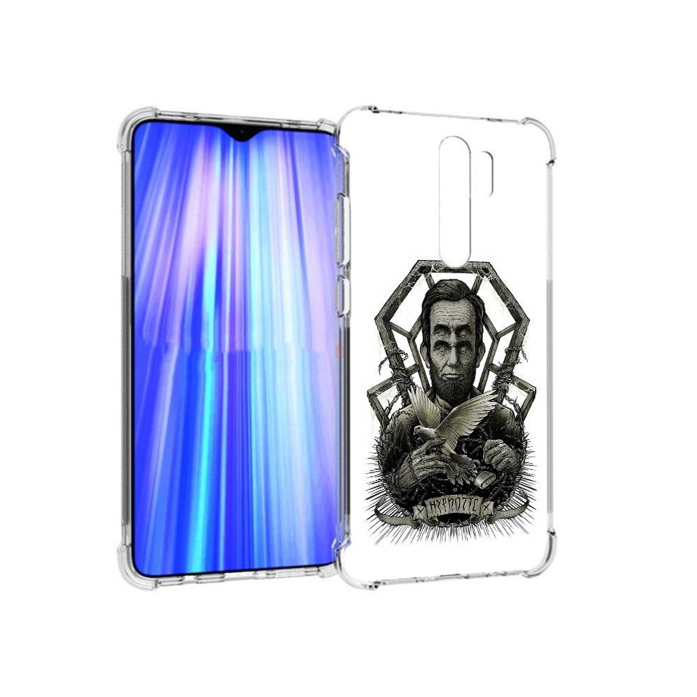 

Чехол MyPads Tocco для Xiaomi Redmi Note 8 Pro франклин абстракция (PT135544.276.662), Прозрачный, Tocco