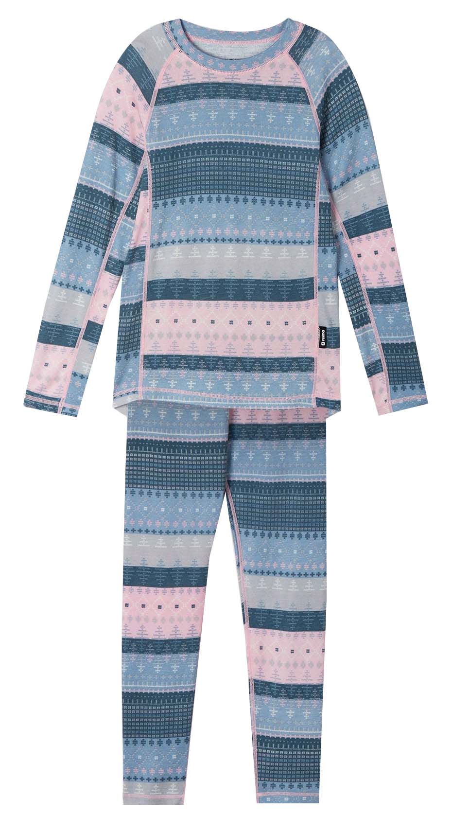 фото Термобелье детское комплект reima taitoa foggy blue р.158