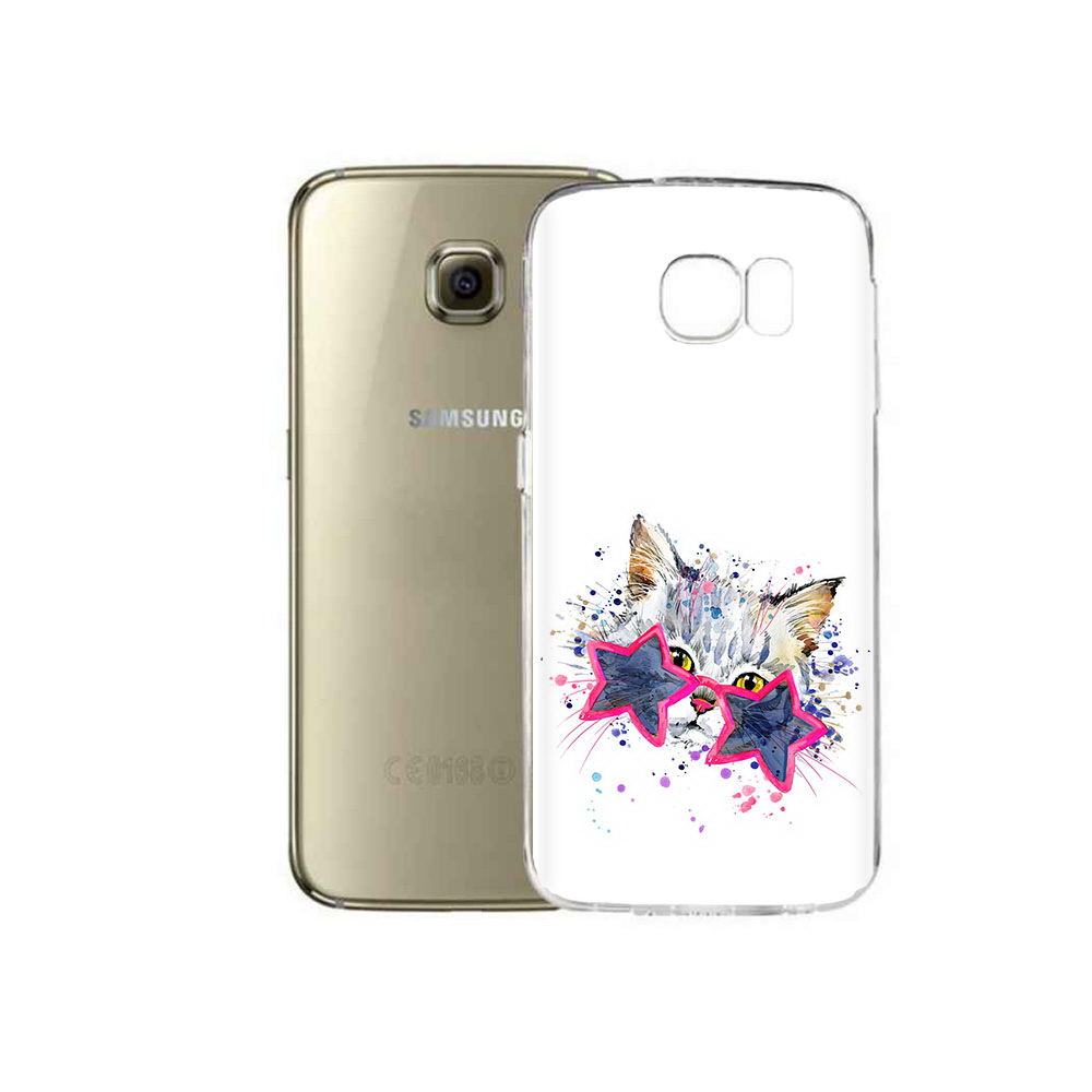 

Чехол MyPads Tocco для Samsung Galaxy C5 Pro звездные очки (PT61139.577.353), Прозрачный, Tocco