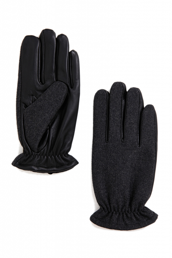 Перчатки мужские Finn Flare FAB21300 черные, р. 8