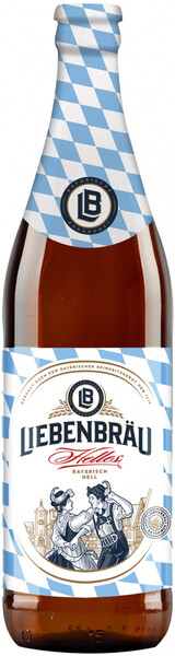 

Пиво Kaiser Brau Liebenbrau Helles 5,1% 0,5 л, Светлое