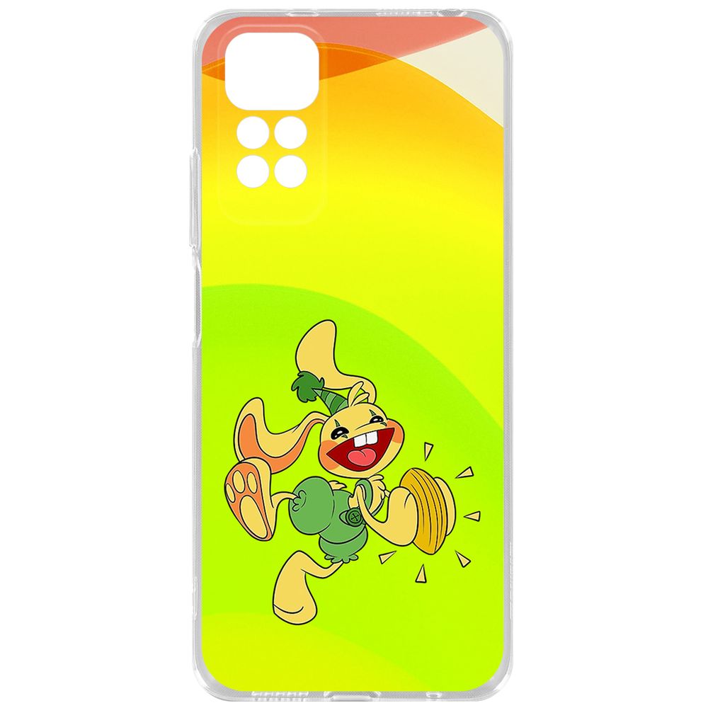 

Чехол-накладка Krutoff Clear Case Хаги Ваги - Крольчонок Бонзо для Xiaomi Poco M4 Pro, Прозрачный