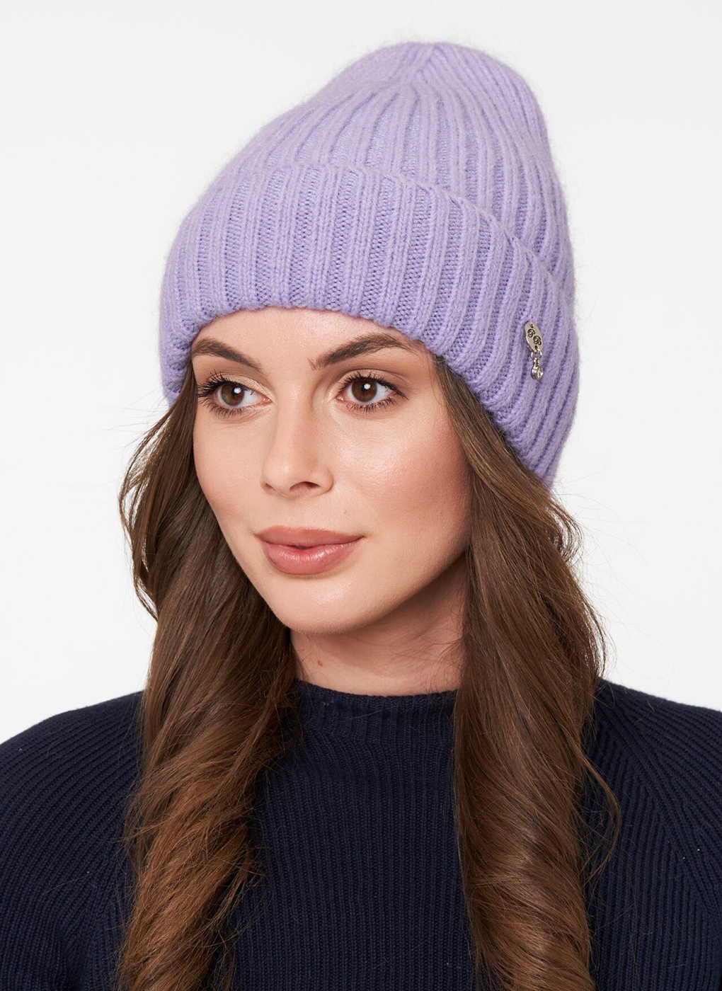 

Шапка женская Каляев 56526 сиреневая, р. 56-58, 56526