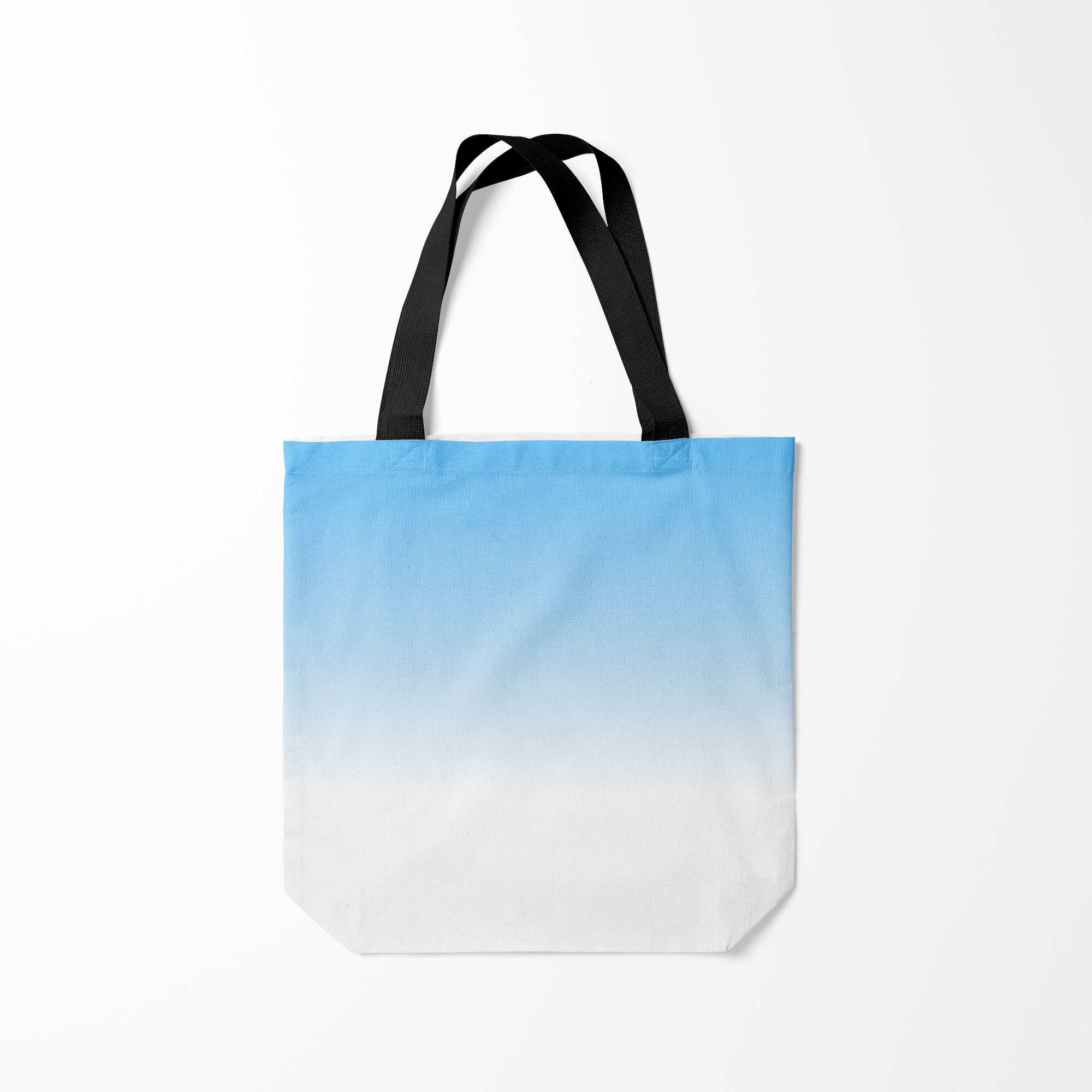 

Сумка шoппер унисекс Burnettie Небесно голубой градиент, белый; голубой, Небесно голубой градиент