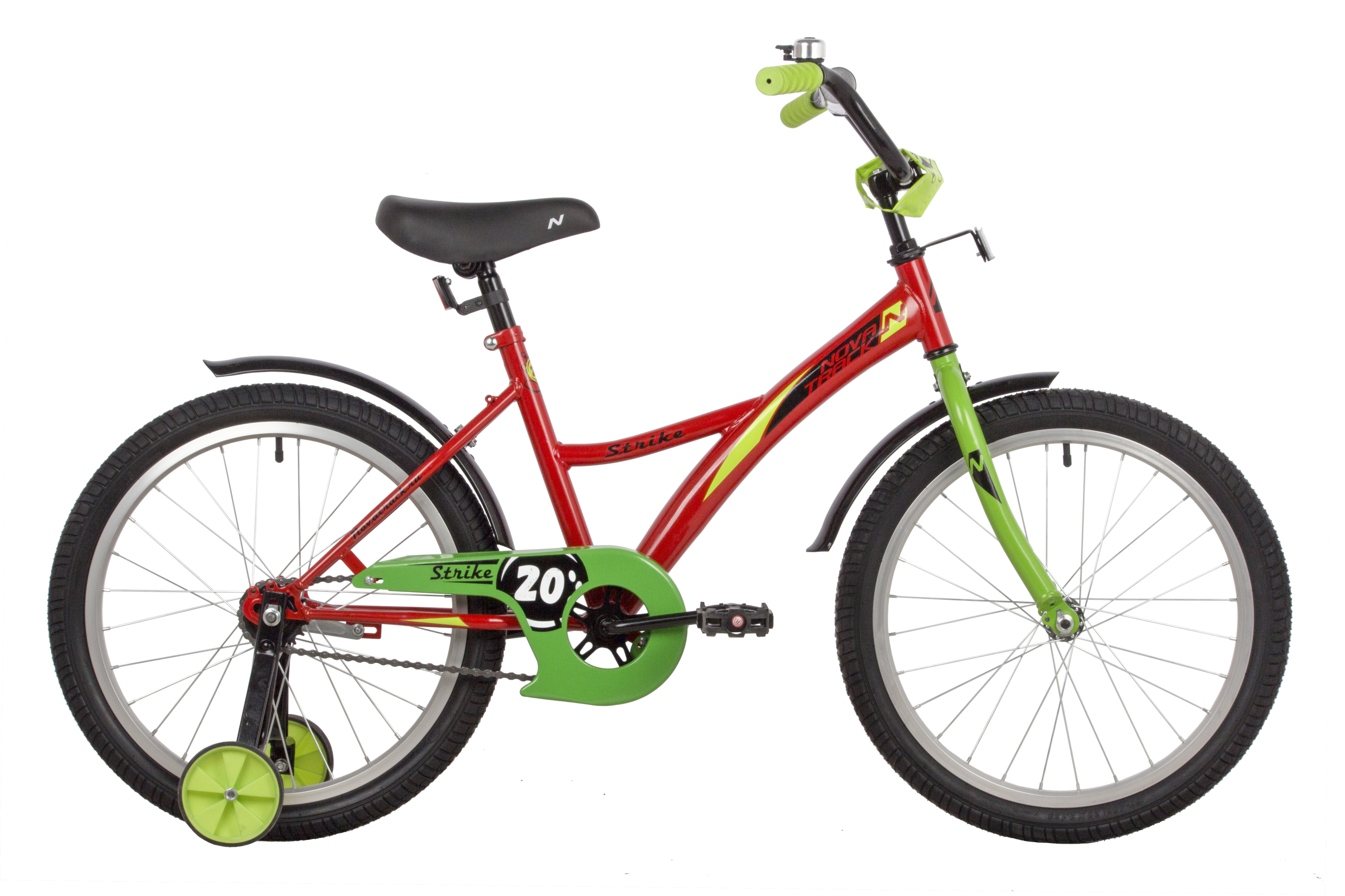 Велосипед Novatrack 20 STRIKE красный (203STRIKE.RD22) велосипед novatrack strike 2022 городской детский рама 16 колеса 16 зеленый черн