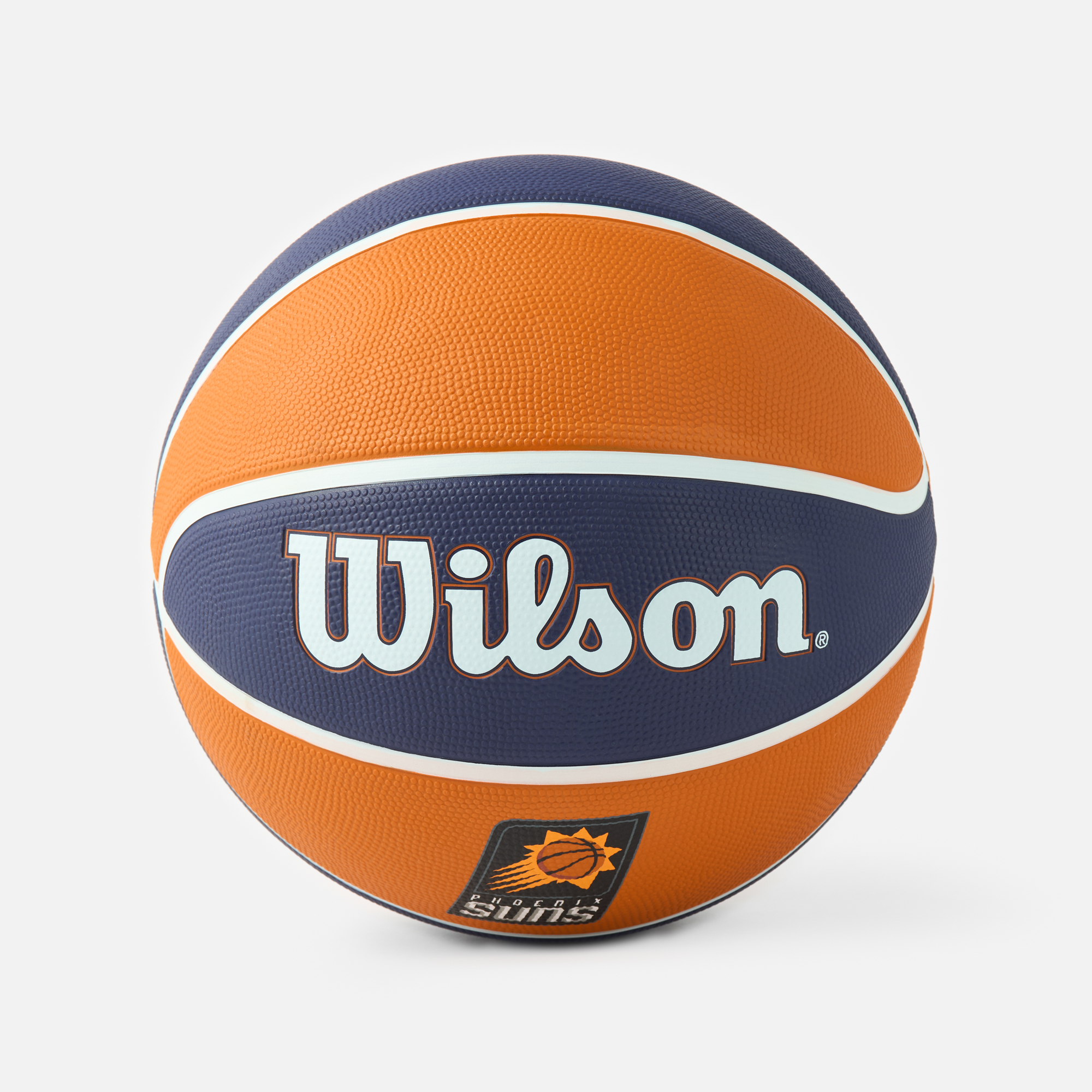 Мяч баскетбольный Wilson NBA Team Tribute Phoenix Suns размер 7 коричнево-синий 4159₽